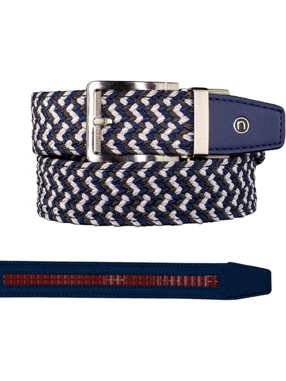 Adjustable Braided Ratchet Golf Belt for Men – Stretch Fit, Casual & Golf Wear